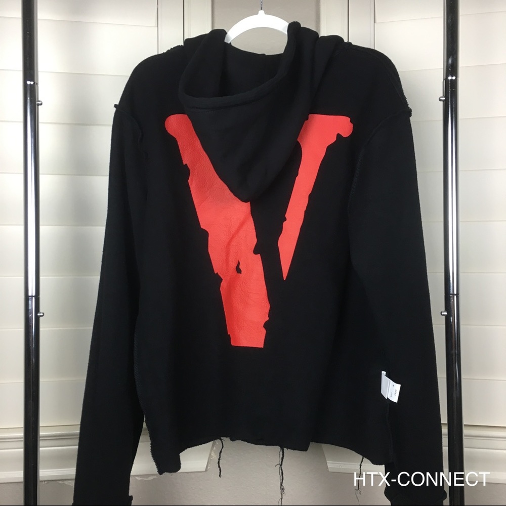 Vlone Hoodie Black Staple auth (multiple sizes) - Picture 2 of 7